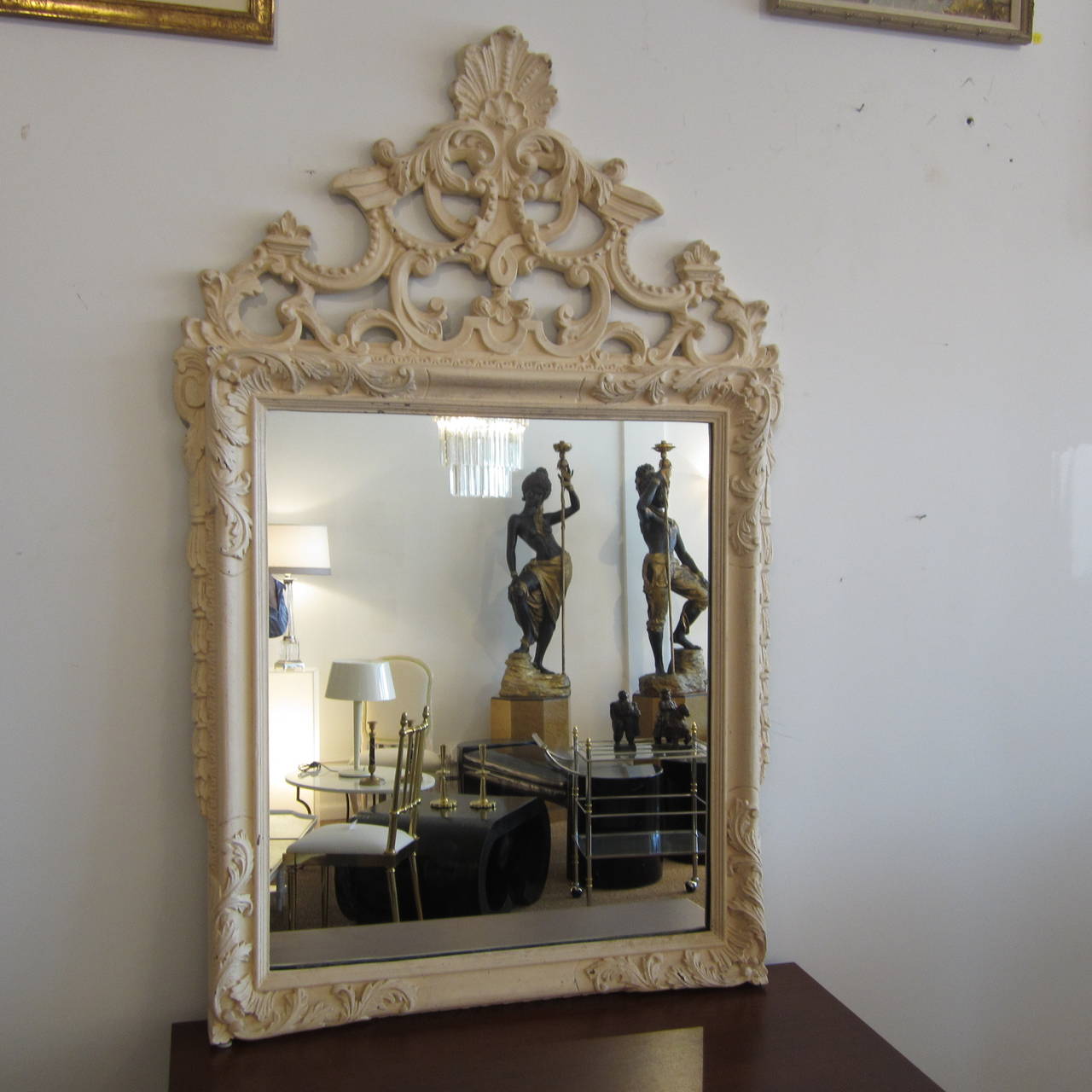 Rococo Ornate Mirror For Sale