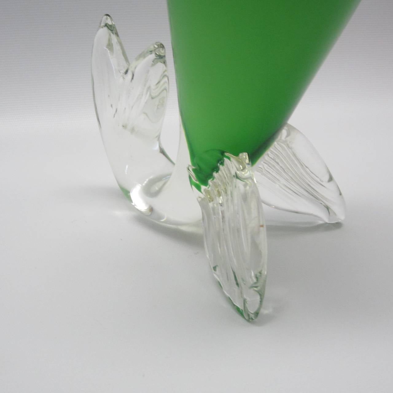 Handblown Murano Glass Vase  For Sale 3
