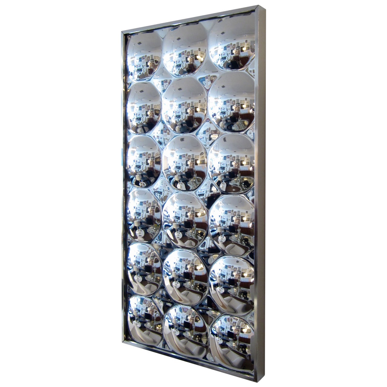 Pop Art Plexi Bubble Mirror For Sale