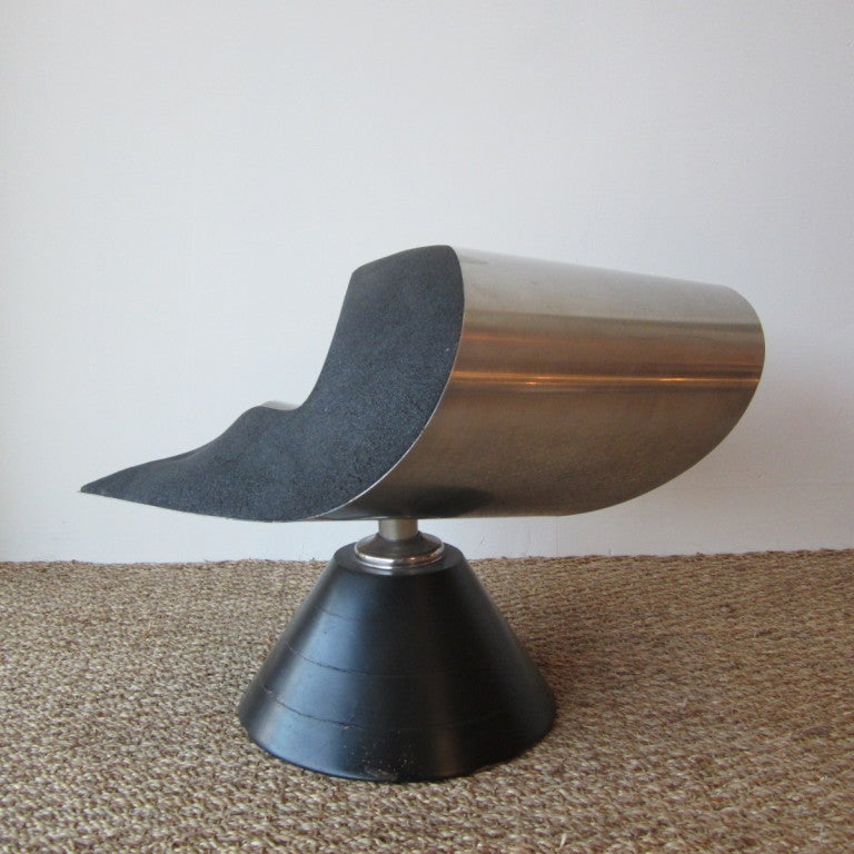 American Strong Mixed Media Sculpture signed by Robert Edward Hamilton