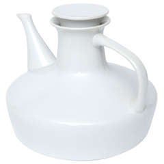Paul McCobb Ceramic Tea Pot/Carafe with Stopper, signed