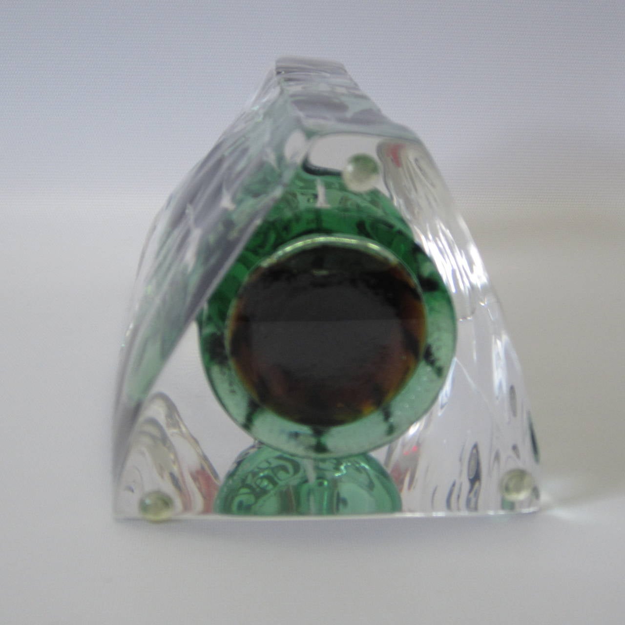 Late 20th Century Pop-Art Sculpture of Original Coca-Cola Bottle Encased in Molten Lucite For Sale