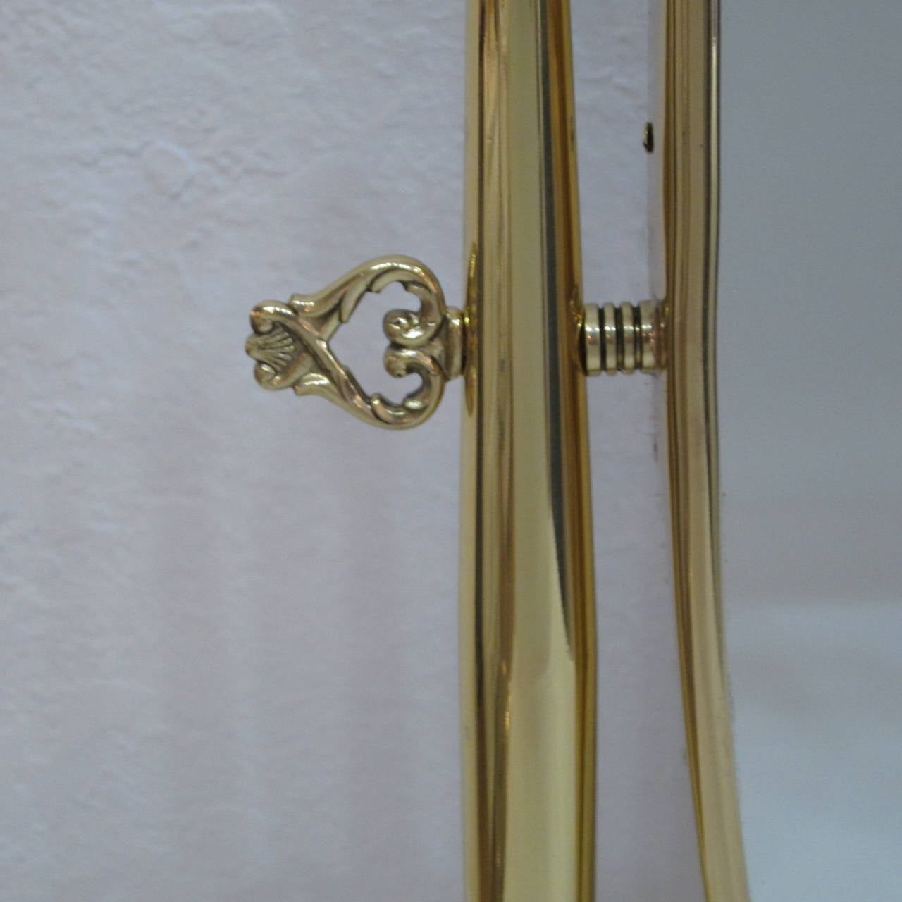 Solid Brass Swivel Vanity Mirror For Sale 2