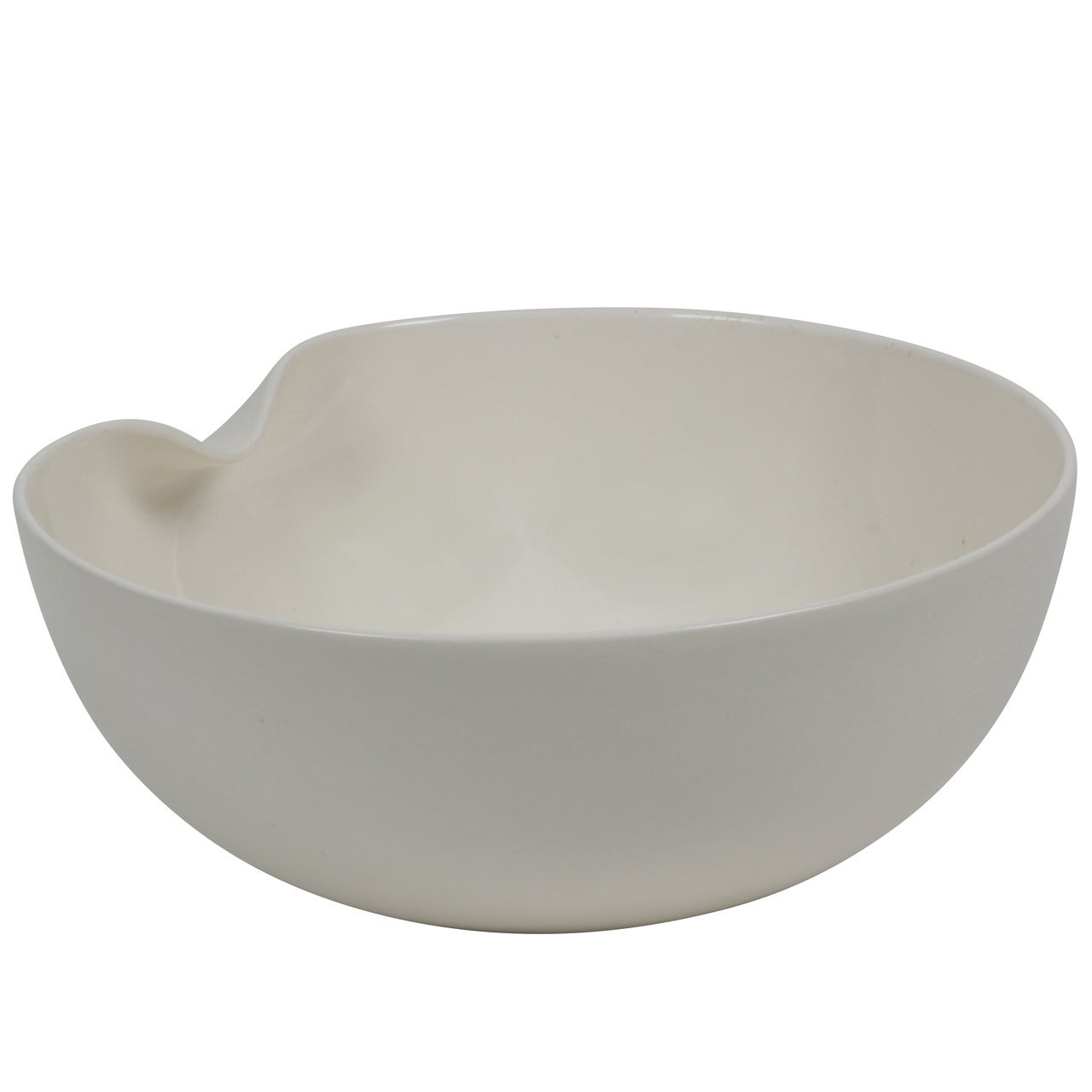 Elsa Peretti for Tiffany & Co Porcelain Thumbprint Center Bowl