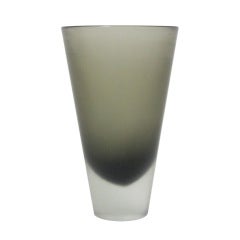 Venini "Inciso" Murano Glass Vase