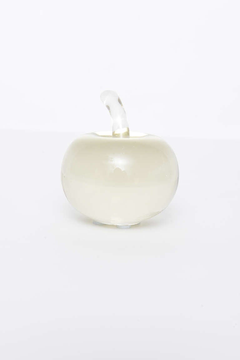Murano Glass Apple Paperweight 2