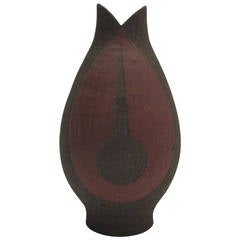 Danish Textured Ceramic Vase
