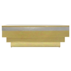 C. Jere Brass 
Steel Wall Shelf