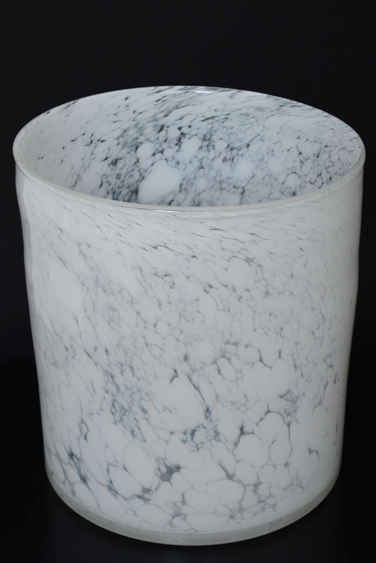 Large Handblown Murano Glass Vessel