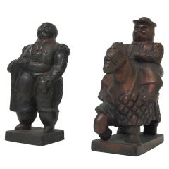 Pair of Resin Artist Maquette's