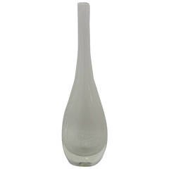 Venini Handblown Murano Glass Vase