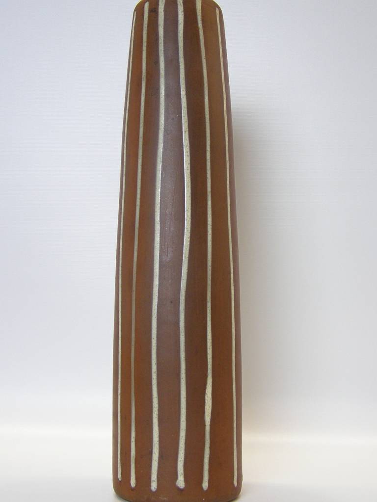 Three-Piece Grouping of Roche Pottery, France, 1960s In Excellent Condition In Miami, FL