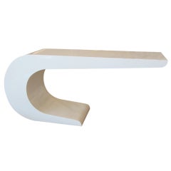 Cantilevered Console Table