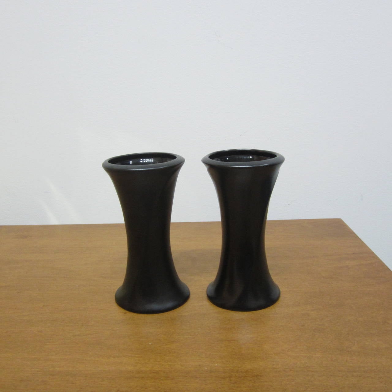 Pair of Elsa Peretti Ceramic Vases for Tiffany & Co. In Excellent Condition In Miami, FL