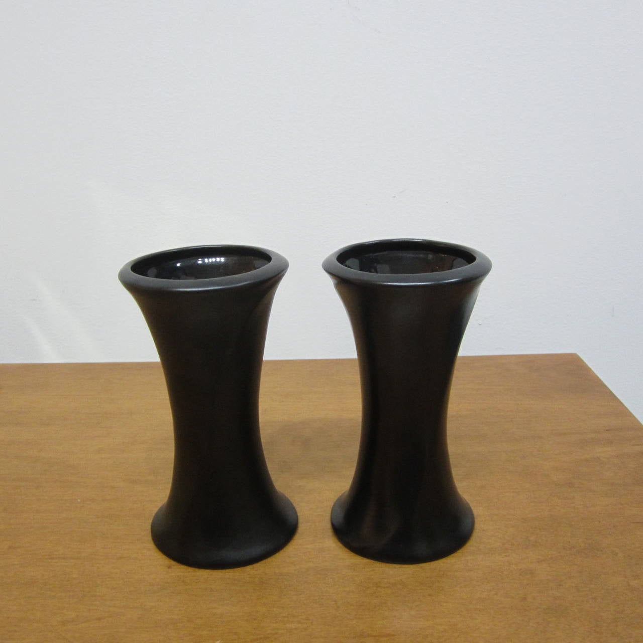 Italian Pair of Elsa Peretti Ceramic Vases for Tiffany & Co.