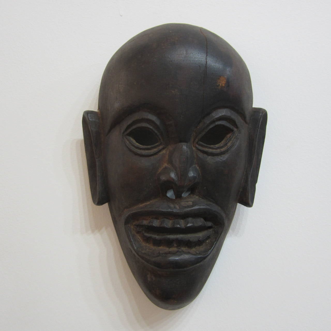 Hand-Carved African Wood Mask 1