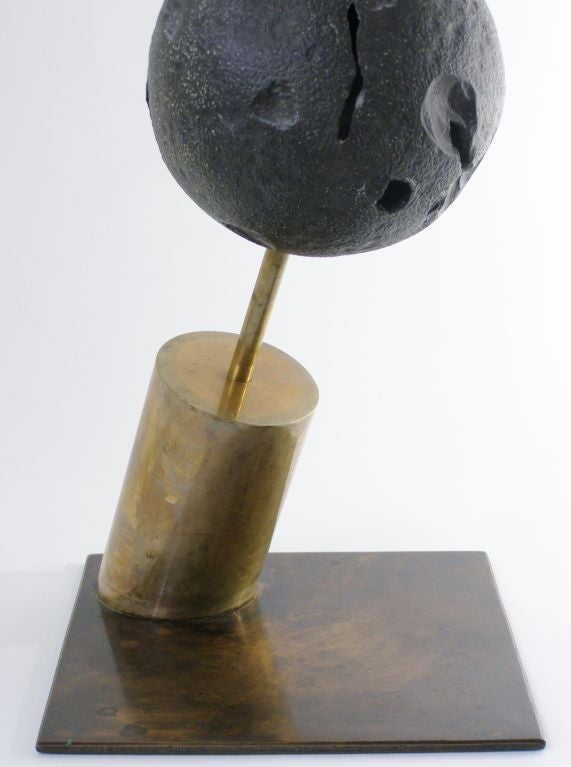 20th Century Abstract Bronze and Brass Sculpture