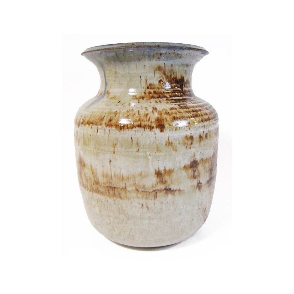 Maguerite Wildenhain Bauhaus Pottery Vase Form For Sale