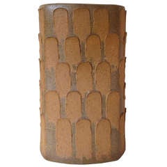Retro David Cressey Pottery Floor Vase / Jardiniere / Umbrella Stand