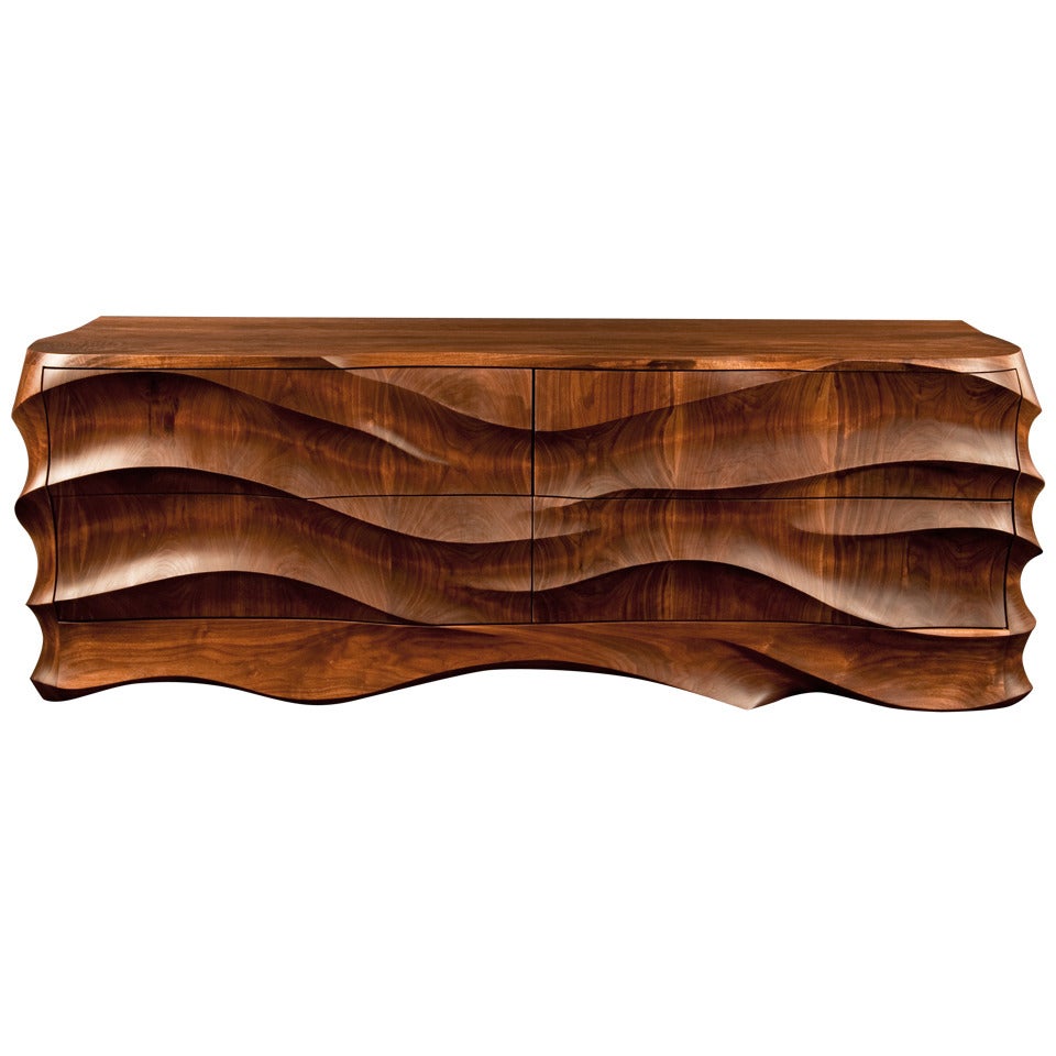 Maelstrom II In Walnut By Caleb Woodard For Sale