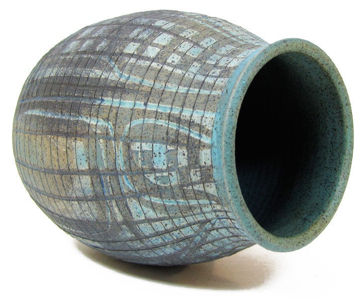 Glazed Vase by Charles Counts