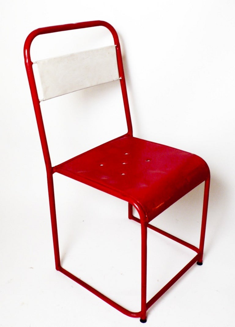 Multi Colours Tin Chair 3
