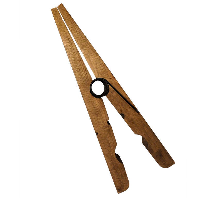 An Oversized Advertising Clothes Peg, France 1900 at 1stdibs