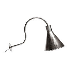 Group of 2 Big Industrial Wall Metal Lamps