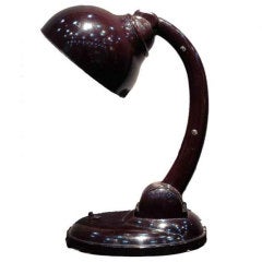 Antique Adjustable Bakelite Desk Office Lamp