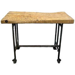 Antique A butcher table