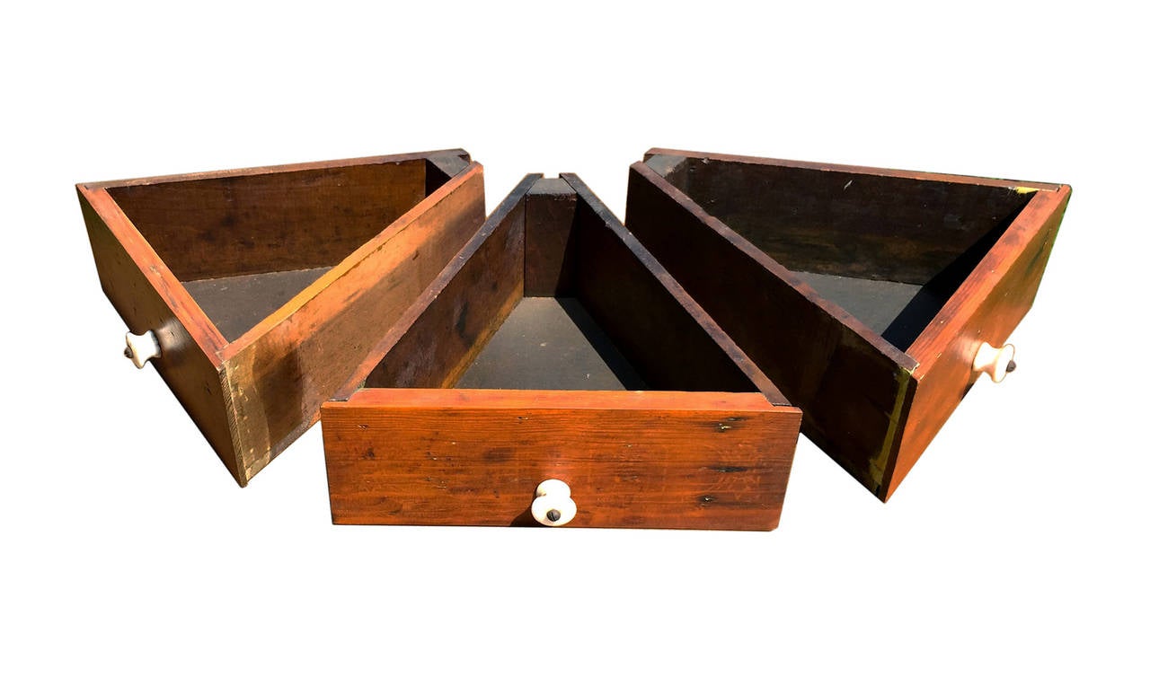 Revolving Chest of Drawers with Eighty Little Drawers In Good Condition In Milan, IT