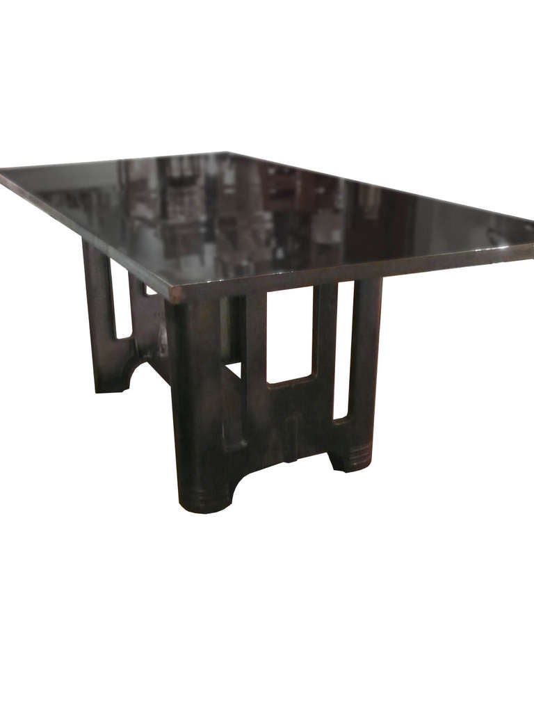 Mid-20th Century An Unusual Industrial Table