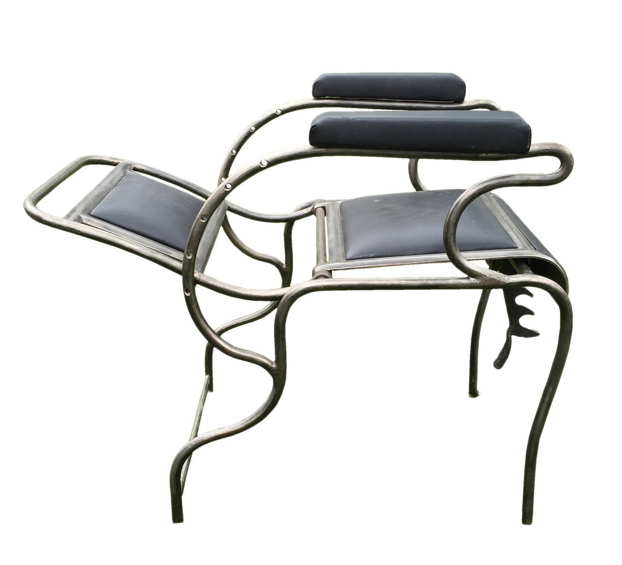 American Iron and Stainless Steel Dentist Armchair.