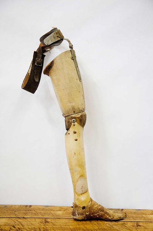A rare prosthesis of the American Civil War. In Excellent Condition In Milan, IT