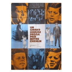 John F Kennedy Movie - Un Grand Homme Passe par Notre Chemin