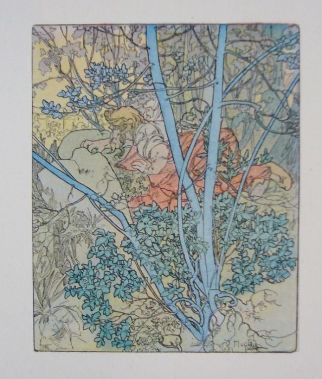 Clio, Anatole France - BOOK, 1900 - Mucha