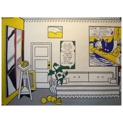 Retro Artists Studio, Look Mickey 1973 - Roy Lichtenstein