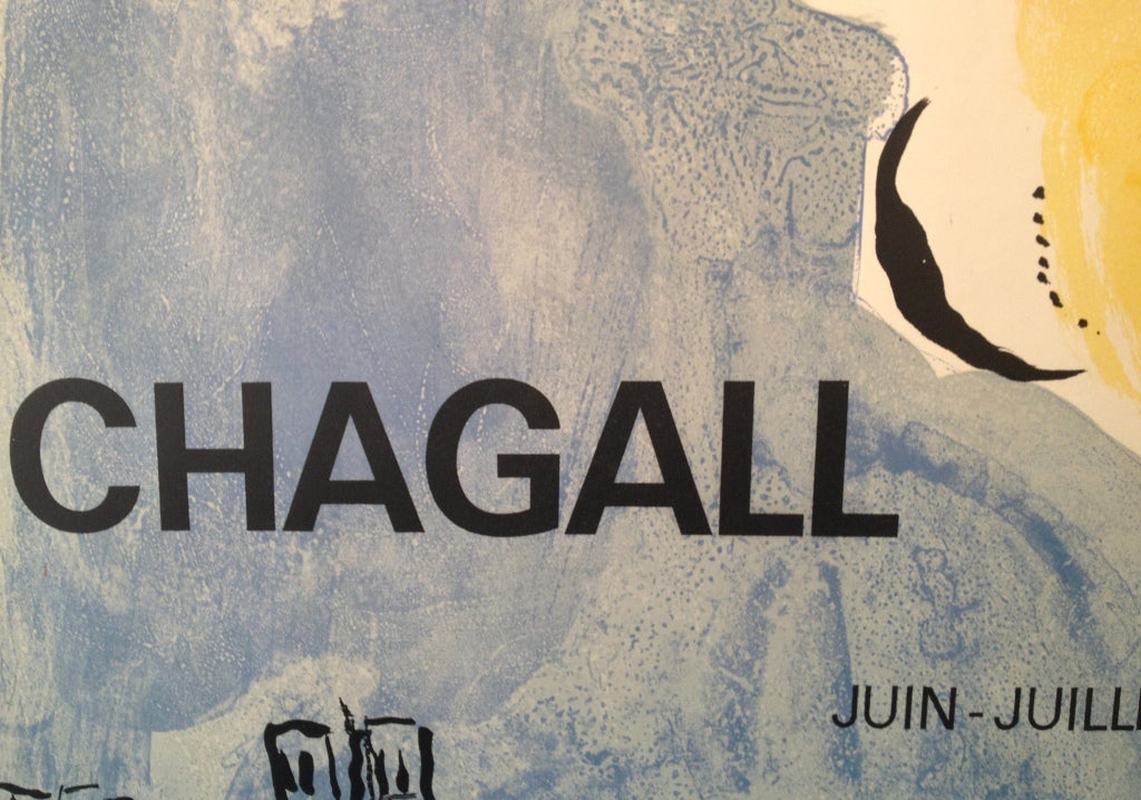 Original 1964 Exhibition Poster, Galerie Maeght - Chagall