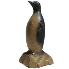 Carving of a Penguin