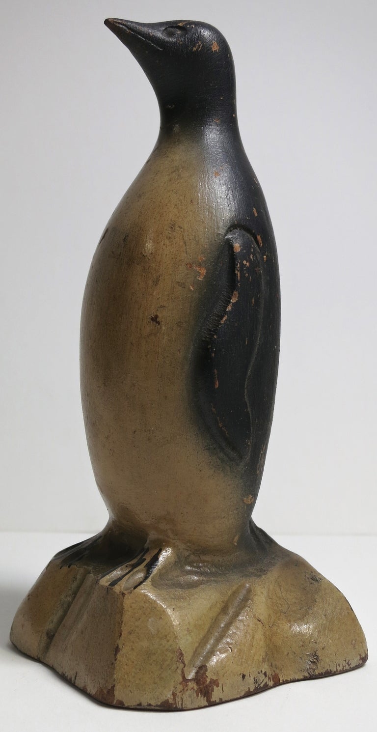 Carving of a Penguin