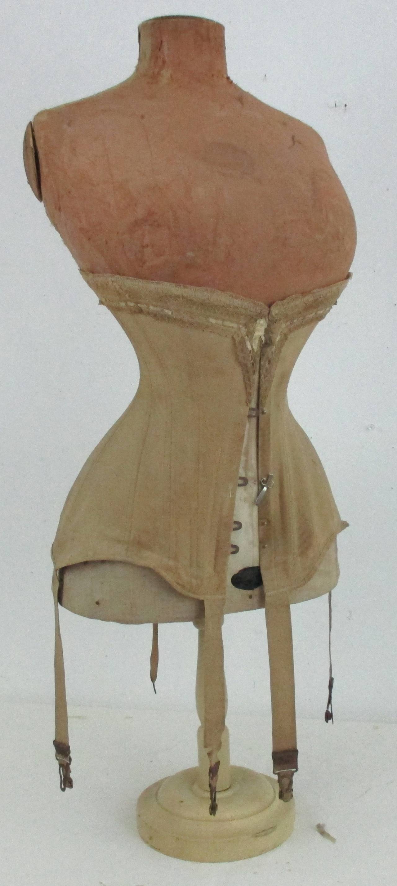 paper mache corset