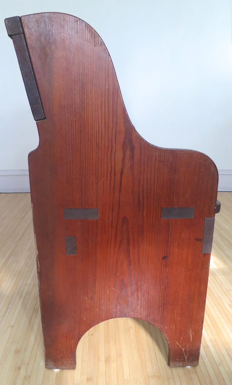 Heart Pine Bench from Snow Hill Nunnery
