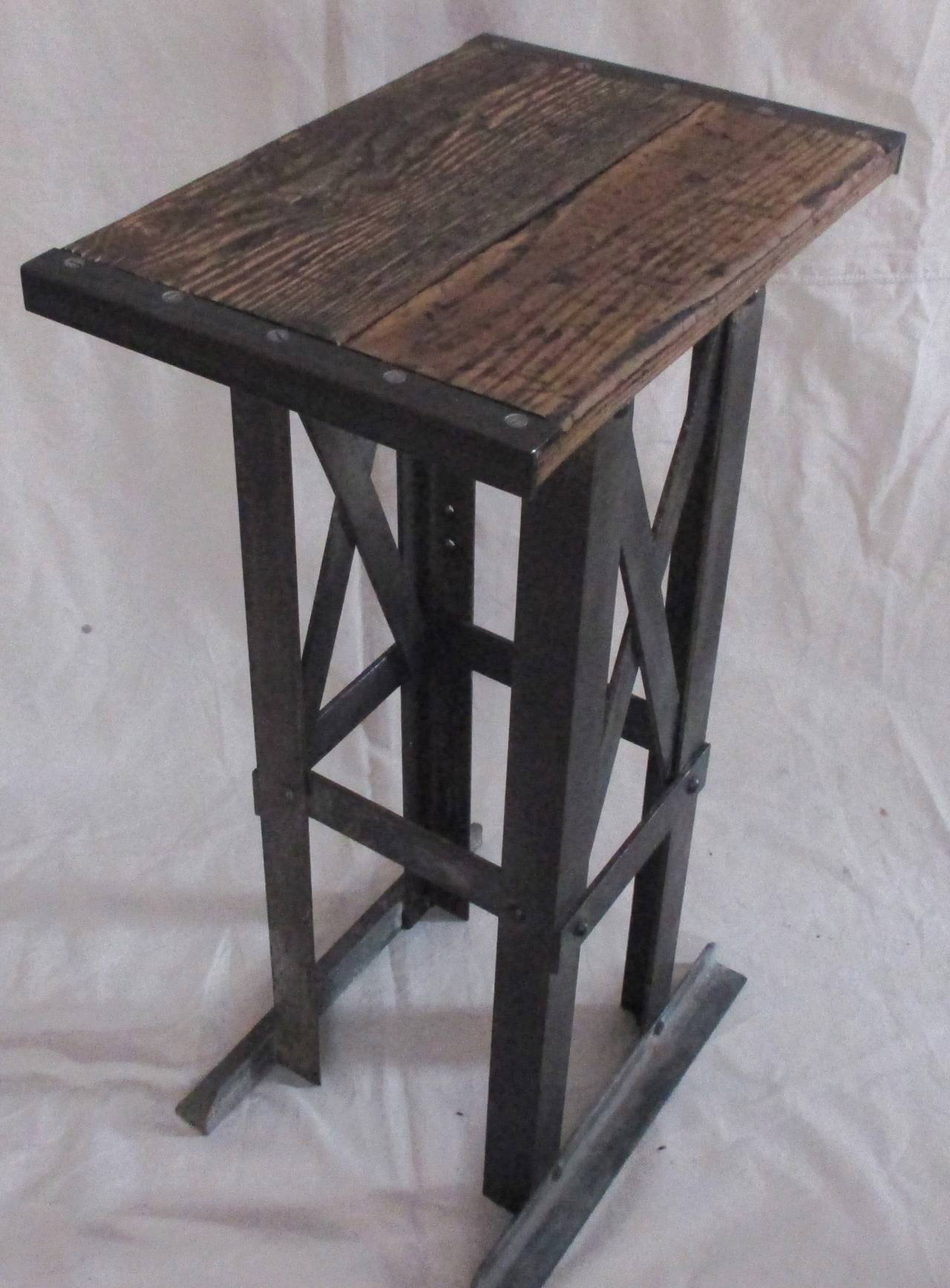 Mid-20th Century Industrial Pedestal