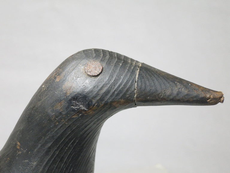 Crow Decoy In Excellent Condition In North Egremont, MA