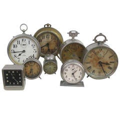 Vintage Graphic Alarm Clock Collection
