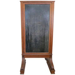 Large Victorian Upright Chalkboard