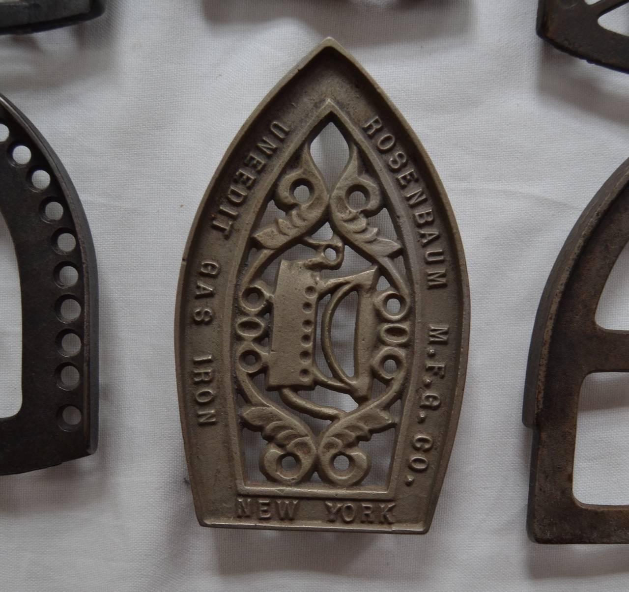 Collection of Sad Iron Trivets For Sale 3