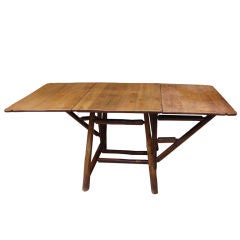 Old Hickory drop leaf dining table