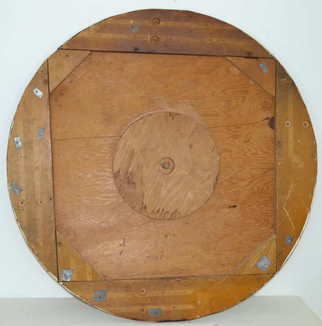 Wood Bull's-Eye Game Wheel