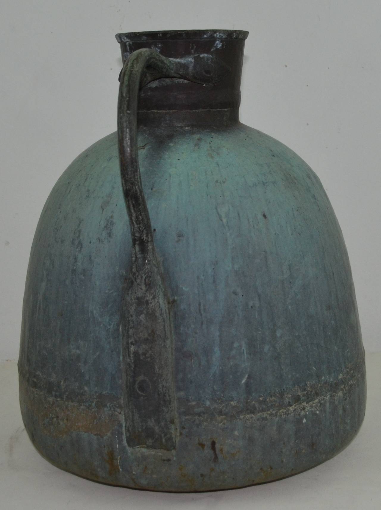 Large Bronze Vessel In Excellent Condition For Sale In North Egremont, MA